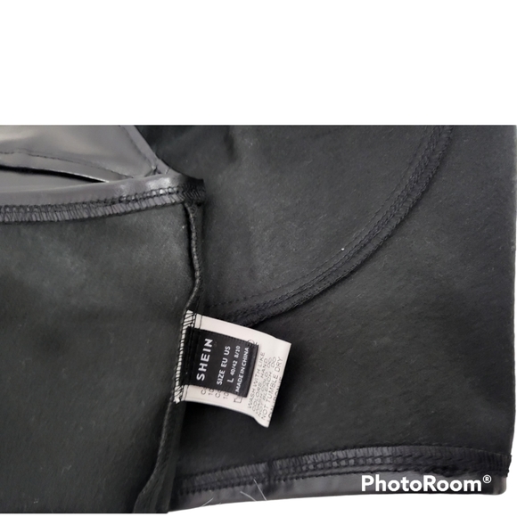 Shein Crop Top Black Large - Picture 7 of 8